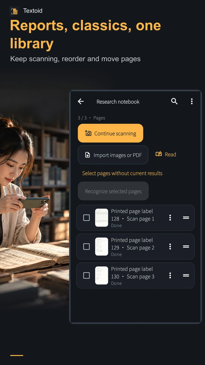 Reports, classics, one library